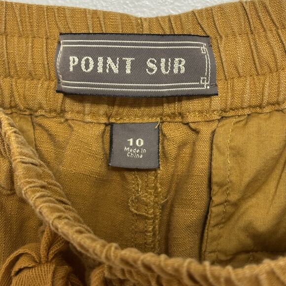 J. Crew Point Sur Seaside Pant in Linen Lyocell Blend - Size 10 - Picture 4 of 8